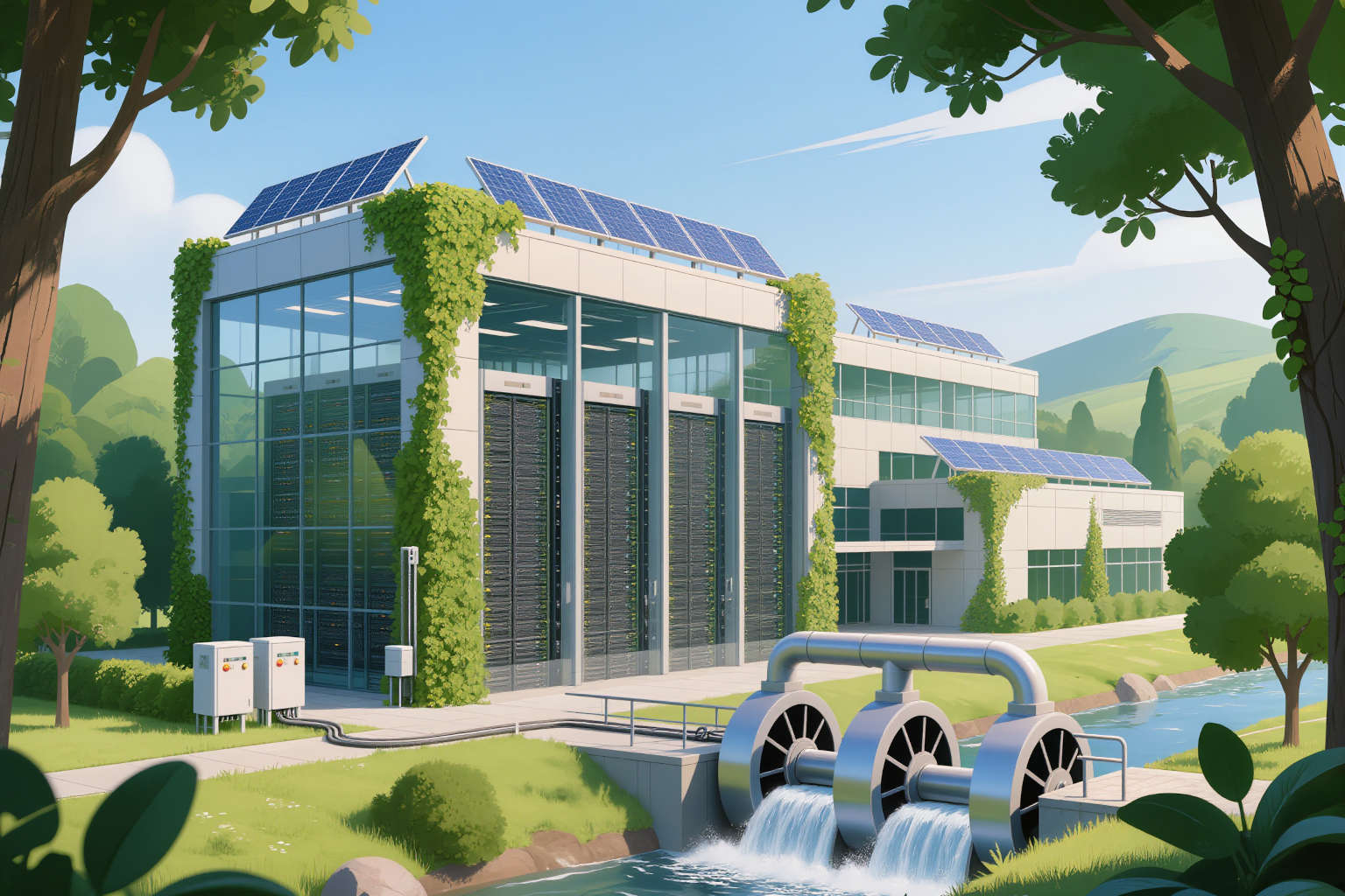 Disegno datacenter green 