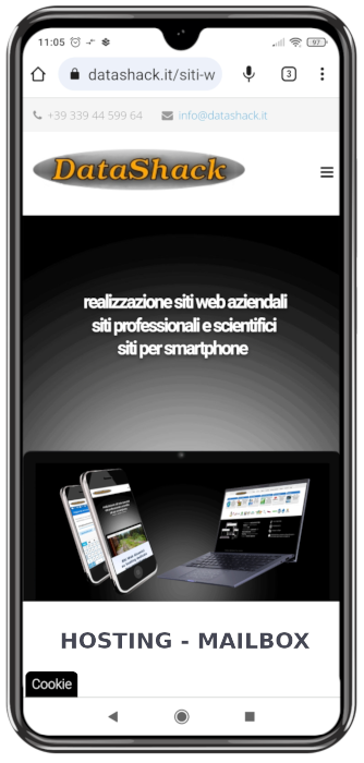 Siti web per smartphone